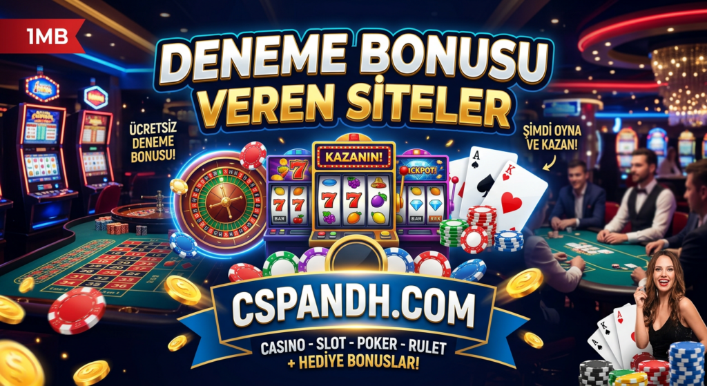 Deneme Bonusu Veren Siteler